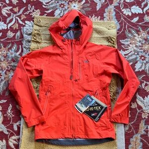 Outdoor Research Optimizer jacket gore-Tex hoody fiery paprika women’s M NEW NWT